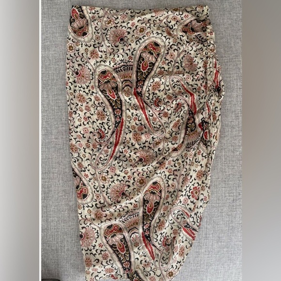 VERONICA BEARD
Herst Asymmetrical Paisley Silk Skirt In Multicolor size 0 - Picture 1 of 6